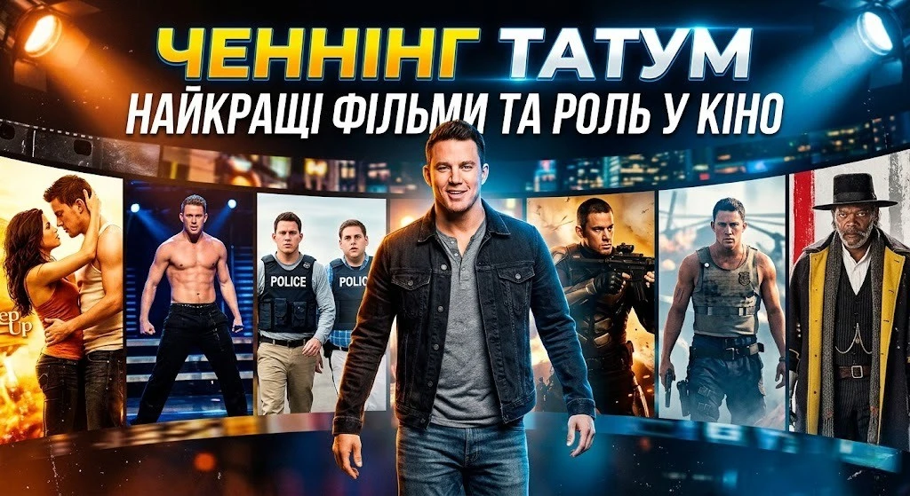 Топ фільмів Ченнінґа Тейтума в різних жанрах