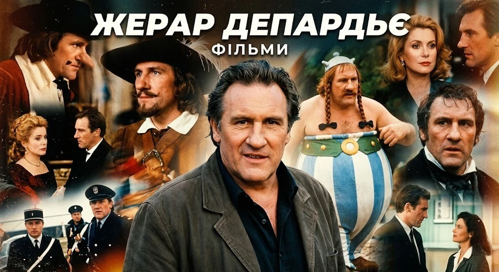 Найкращі фільми Жерара Депардьє за всі роки