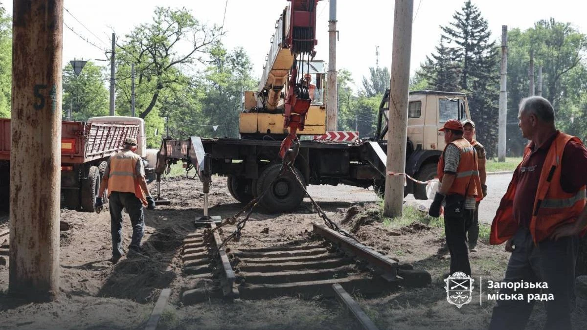 У Запоріжжі капітально оновлять п'ять трамвайних переїздів